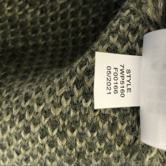 Lucky Brand Wool Blend Crewneck Camo Sweater Size Small - Picture 10 of 15